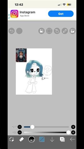 Drawing a funneh doodle 🥲