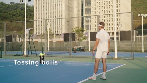 PT Mini Pro Tennis Ball Machine - Portable Smart Trainer for Beginners, 65+ Ball Capacity, 3-5H Battery Life, Adjustable Ball Speed & Angle, APP & Remote Control