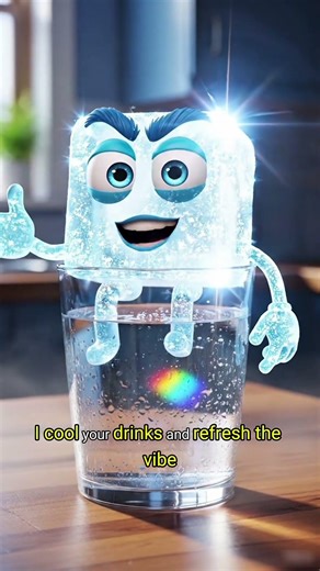 Stop! I’m Not Just Ice Cube 🧊 | Pixar Style Talking Ice Animation Short