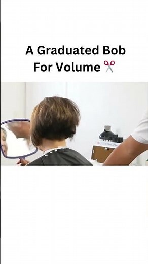 How To Cut A Graduated Bob For Volume ✂️ | Step By Step Women’s Haircut Tutorial