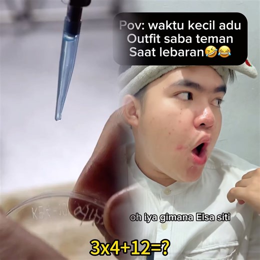 Kalian gini juga nggak kemarin pas lebaran🤣😂 #fypシ゚