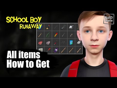 SchoolBoy Runaway — How to Get All Items
