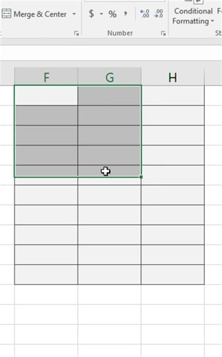 How to merge cells | excel #exceltips #excel