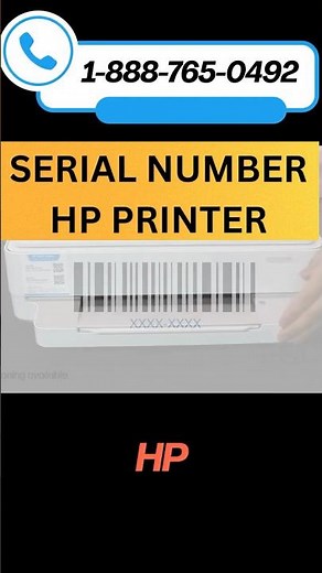 Find HP Printer Serial Number | HP Smart App Guide | Print Smart Help