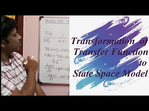 Transforming Transfer Function to State Space Model | Lecture 8 | Modeling in State Space