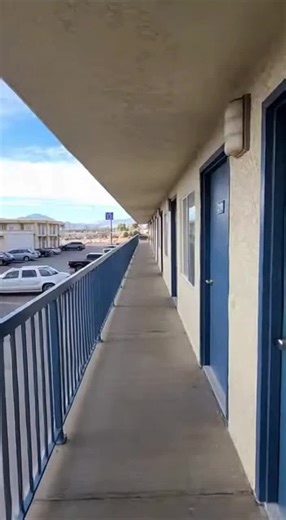 Inside Motel 6 Albuquerque Room Tour #tiktokgofamilystays
