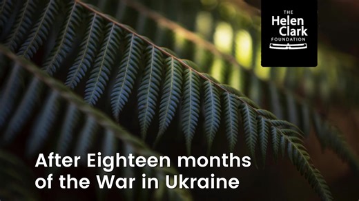 Major General (ret) Mick Ryan speaking with Helen Clark speaking on the state of the war in Ukraine and what the outlook is. Mick is a well informed commentator and the Foundation is very appreciative of the time he gave us to discuss these important issues. See the full interview here: https://www.youtube.com/watch?v=fVCAzXNtd5M | The Helen Clark Foundation | Facebook