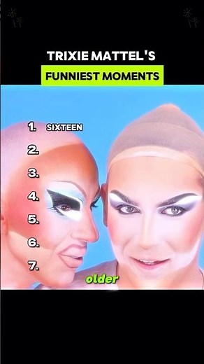 Trixie Mattel's Funniest Moments #TrixieMattel #funny #rupaulsdragrace #dragrace #dragqueen