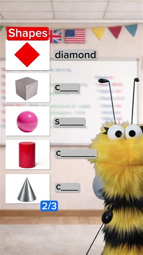 Do you know all these English shapes? ❓