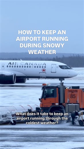 Head for Points on Instagram: "Snowy and icy weather can be a big issue for airport operations. Whilst planes are designed to operate in cold conditions many thousands of metres in the air, it’s the combination of freezing conditions and wet weather on the ground that can cause crucial control surfaces such as flaps and ailerons to freeze - and affect the control of the aircraft. Meanwhile, on the ground, airports must keep taxiways and stands clear of deep snow to allow continued operations. Ai