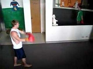 College Boxing - Dorm Lounge Fight - 2