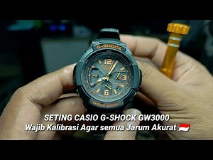 CASIO G-SHOCK GW3000 Cara Seting Lengkap Dan kalibrasi Jarum Analog agar Sesuai‼️