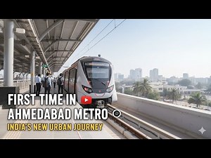First Time in Ahmedabad Metro 🚇 | Metro Vlog | Let’s Go SID
