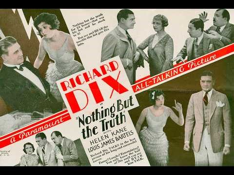 Nothing But The Truth 1929. Full length feature.