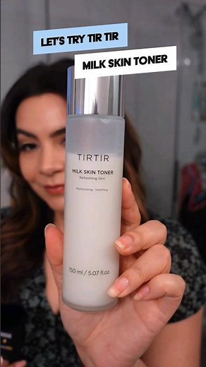 Let's Try Tir Tir Milk Skin Toner! #skincare #kbeauty