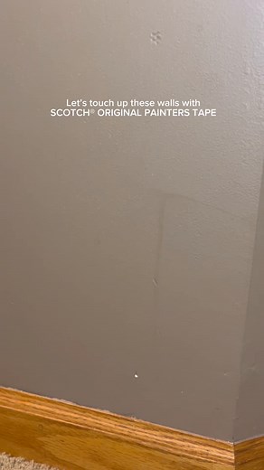 Hosting this holiday season? A quick wall touch up goes a long way ✨ | Scotch Painter’s Tape