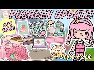 NEW UPDATE 🥳 OUT NOW! ✨TOCA BOCA X PUSHEEN 🌍😻
