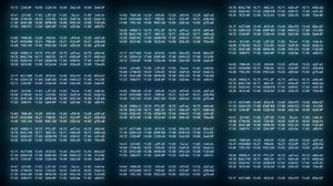 Download Heads up display element of scrolling text data - Loop for free
