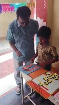 #### trending Maths projects on mathematics day####School childrend shots###