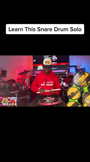 Learn the Snare Drum Solo 'The Speedster' Tutorial by Aaron Rouse