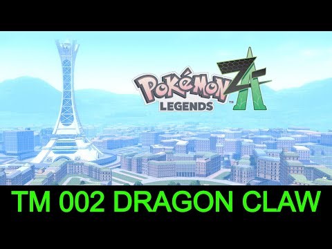 Where to Find TM 002 Dragon Claw in Pokémon Legends: Z-A