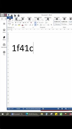 MS Word Symbol Shortcut Key