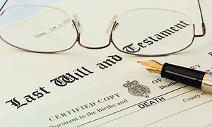 Can I give my share of dad's estate in his will to my kids instead?