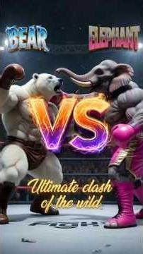 BEAR VS ELEPHANT - Ultimate Clash of the Wild