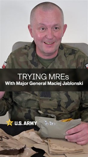 Did you know about the Military Personnel Exchange Program? It lets our military and allies experience a taste of each other’s customs, operations and culture – in this video, literally. How many stars would you give these MREs? | U.S. Army