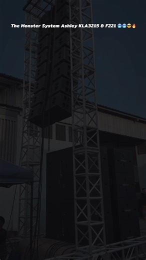 The Monster 👾KLA 3215 & F221 #soundhoreg #ashleyproaudio #ashleygank #reelsfyp