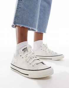 Converse Chuck Taylor All Star Ox trainers in off-white | ASOS