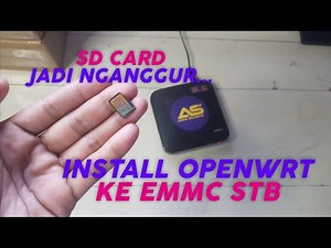 HOW TO INSTALL OPENWRT TO EMMC OR INTERNAL ROM STB