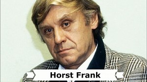 Heute ist der 22. Todestag des deutschen Schauspielers † Horst Frank (eigentlich Horst Bernhard Wilhelm Frank). Geboren am 28. Mai 1929 in Lübeck und gestorben am 25. Mai 1999 in Heidelberg. Das Kino der Ära Adenauer braucht seine Helden und Anti-Helden. Horst Frank ist der Verbrecher vom Dienst, der zynische Menschenfeind oder der eiskalte, pathologische Verbrecher in Krimis, Western und Gangsterfilmen, - auch in Geissendörfers originellem Schiller-Western "Carlos" (1971). Das sind die Daten in