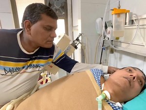 18K views · 207 reactions | AIIMS, Delhi. People come here for quality and affordable treatment from far flung areas of the country. At times, it involves a long wait away from home, not just for the patients but also for their family members. Rajesh from Bihar is one of them. His son has been undergoing treatment here since the last 6 years, and is on a ventilator currently. To sustain his family, Rajesh has started working at AIIMS as a security guard. (Video credit: PTI) | NDTV | Facebook