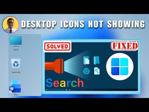 Bring the Disappeared Desktop Icons Back 2026 | Restore Missing Desktop Icons | Icons Not Showing
