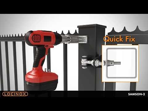 Samson-2 Hydraulic Gate Closer - Locinox Installation Video