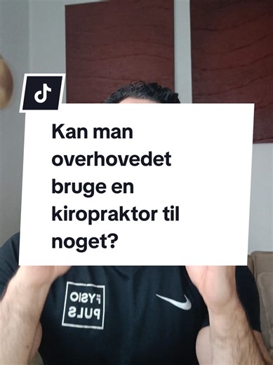 Jeg bliver oftest spurgt ind til kiropraktorer i min hverdag. Er det spild af tid og penge? Nej, det behøver det bestemt ikke være. Det kan have en super effekt på din smerte i nogle dage/uger. Så hvis du bruger det som et ekstra værktøj i din genoptræning, så kan det være super godt! Desværre, findes der selvfølgelig kiropraktorer som udnytter folk, som der gør i alle brancher! Undgå dem. #fysioterapeut #fysioterapi #kiropraktor #smerte #behandling