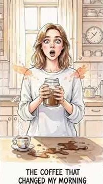 improve your English with “The Coffee That Changed My Morning”#english #learnenglish #englishgrammar