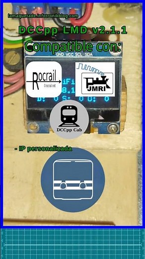DCCpp LMD v2.1.1 #modelismoferroviario #dcc