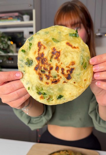 Recette de Pancakes aux Oignons Verts