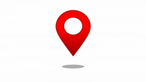 Download GPS location pointer animated icon for free