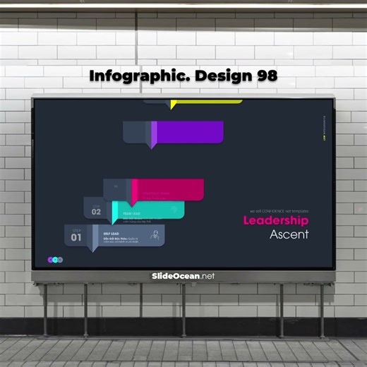 98. Animated Infographic Slides 98 - Leadership Ascent