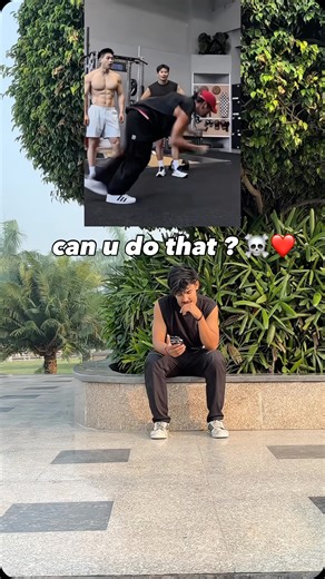 23K views · 297 reactions | LOVE TO DO CHALLENGES ☠️ . . #fitness #challenges #aura easy?? | Amit Adhikari Dancer Pakour | Facebook