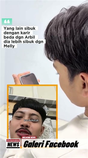 Arbik lagi vc ayang beb #arbilfahrizan #arbil #mellylee