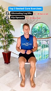 748K views · 13K reactions | Improve your posture, breathing and mobility all from a seated position, here are my top 3 moves for seniors!  | Grow Young Fitness | Facebook