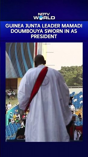 Guinea Junta Leader Mamadi Doumbouya Sworn In As President