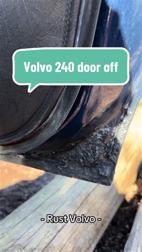 Volvo 240 Wagon Door Removal Project