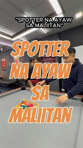 Spotter na ayaw sa maliitan #billiards #ronitoscybercafe #goodvibes #gaming | Ronitos Cyber Cafe and Billiard Hall