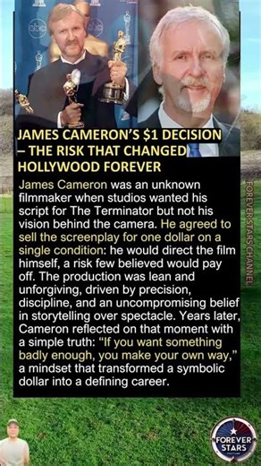 James Cameron’s $1 Decision – The Risk That Changed Hollywood Forever
