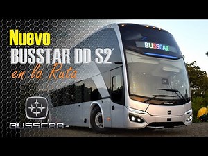 Nuevo Busscar Busstar DD S2, hecho en Colombia